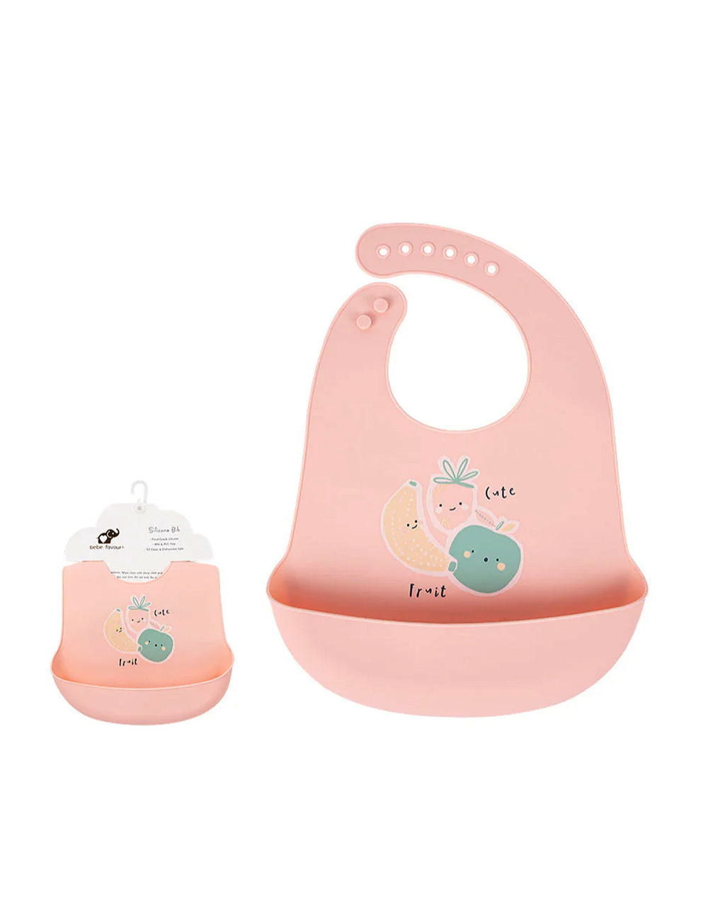 Zubaida's Adjustable Silicone Bib with Wide Catch Pocket - Zubaidas Official™