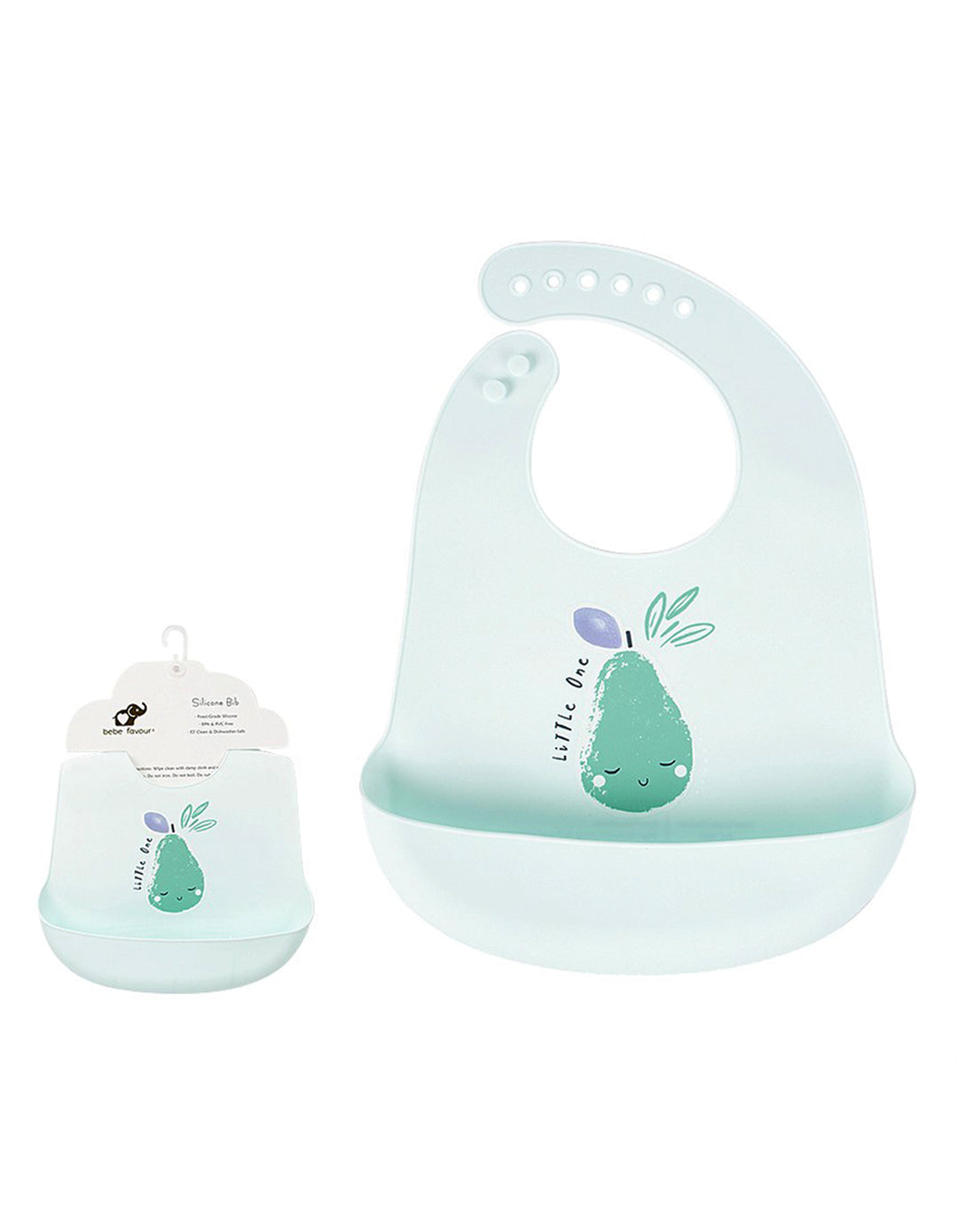 Zubaida's Adjustable Silicone Bib with Wide Catch Pocket - Zubaidas Official™