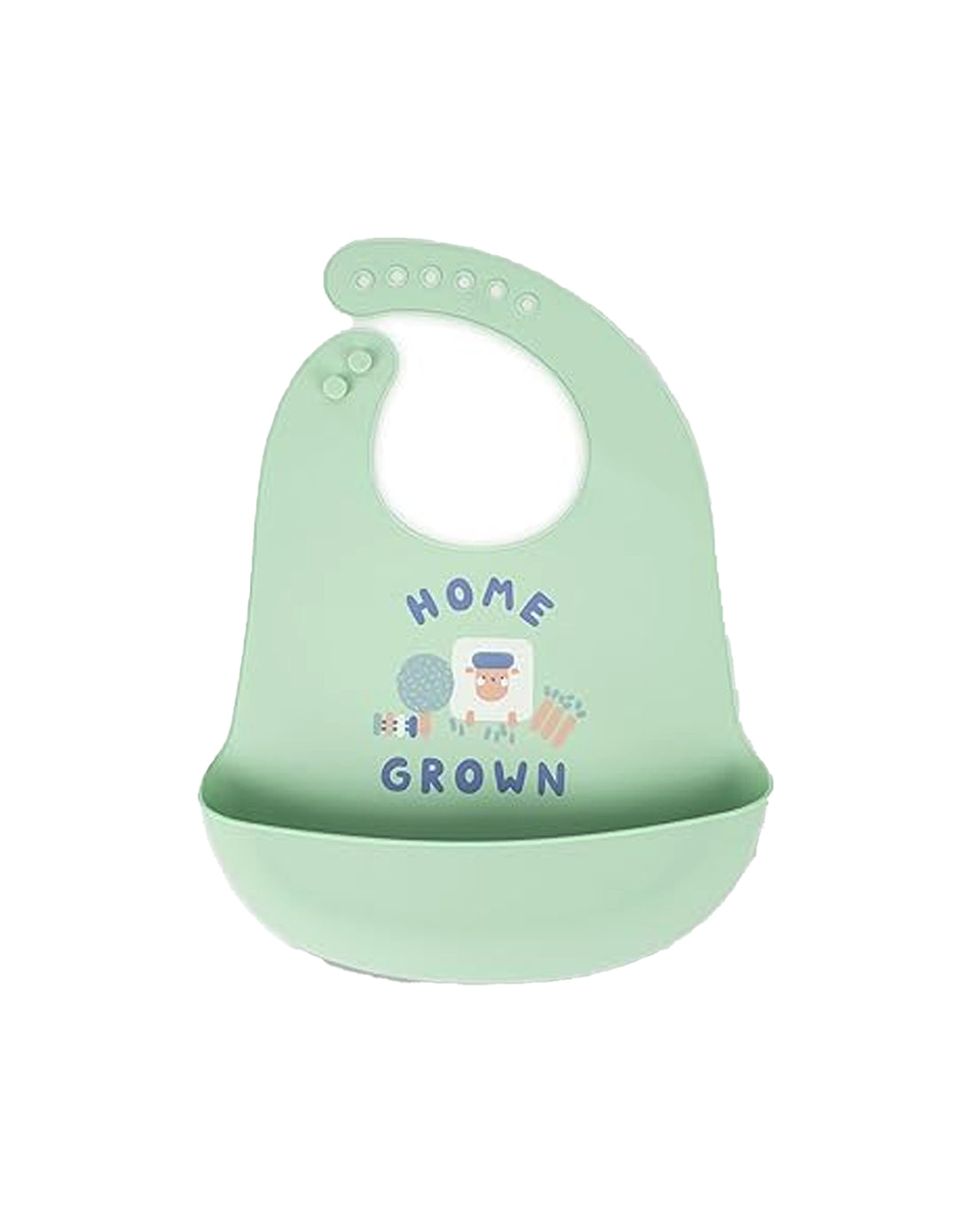 Zubaida's Adjustable Silicone Bib with Wide Catch Pocket - Zubaidas Official™