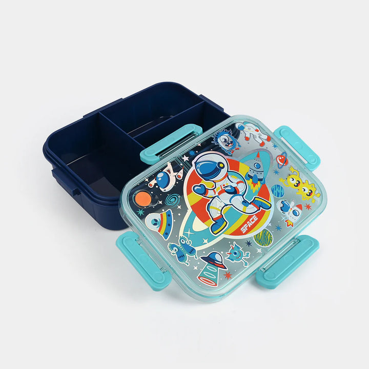 VEST Space 3 Compartments Special Edition Happy Bento Box BPA and Phthalates Free 1200 ML School Lunch Box U2135 at Zubaidas Online Pakistan