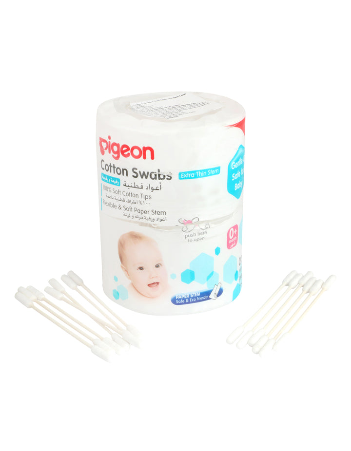 Zubaida's Pigeon Cotton Swab for Baby Thick 200PCS/JAR - K873