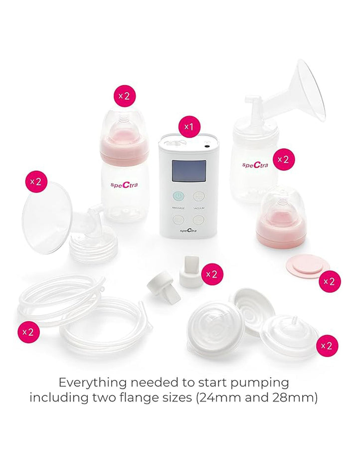 Spectra 9 Plus Double Electric Breast Pump Portable And Rechargeable