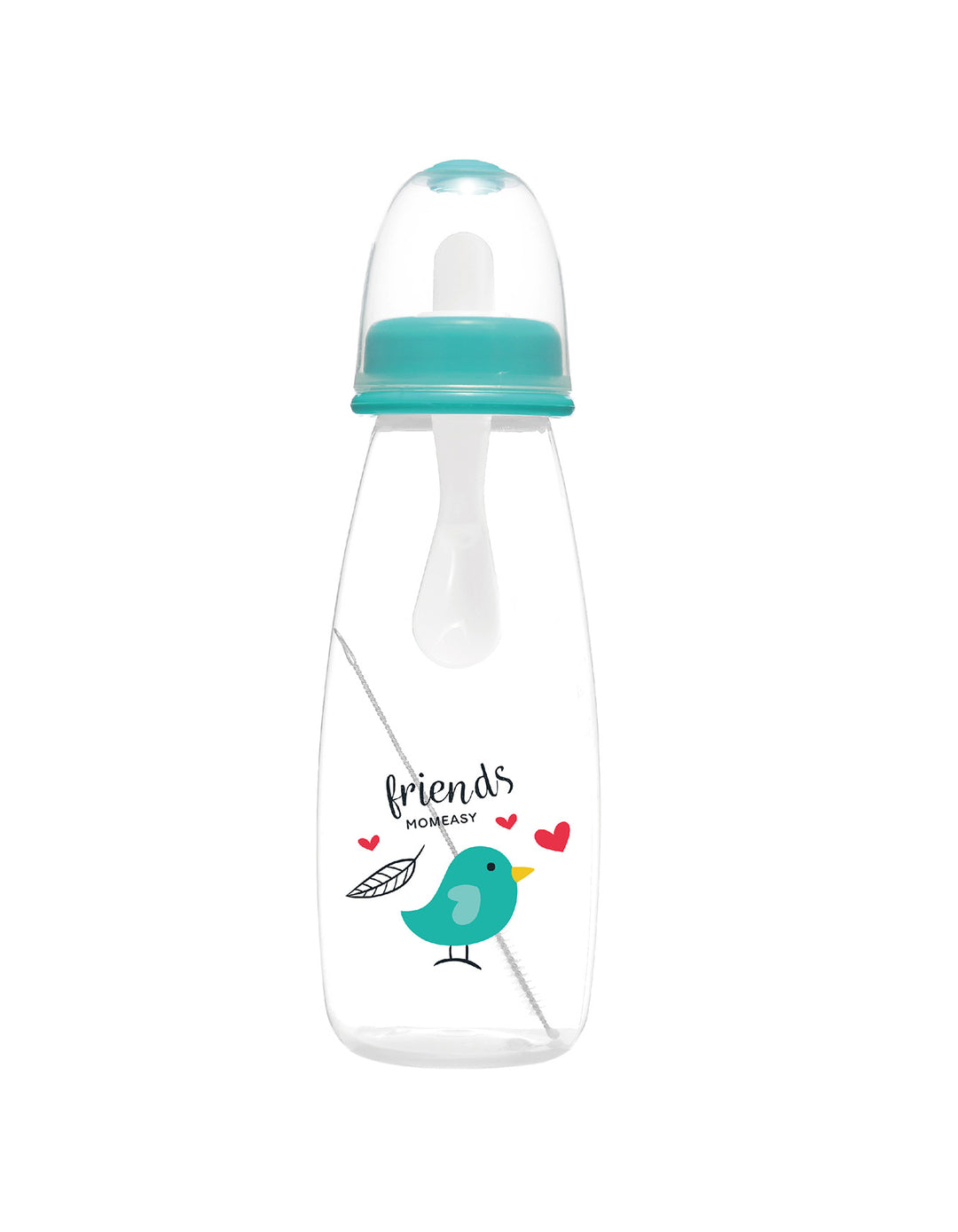 Momeasy 8oz/240ML Standard PP Squeeze Feeder with Brush, Spoon, Hard spout (Pack of 1) - Zubaidas Official™
