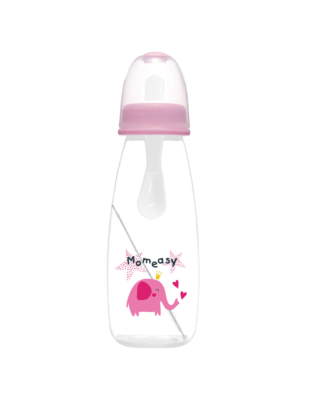Momeasy 8oz/240ML Standard PP Squeeze Feeder with Brush, Spoon, Hard spout (Pack of 1) - Zubaidas Official™