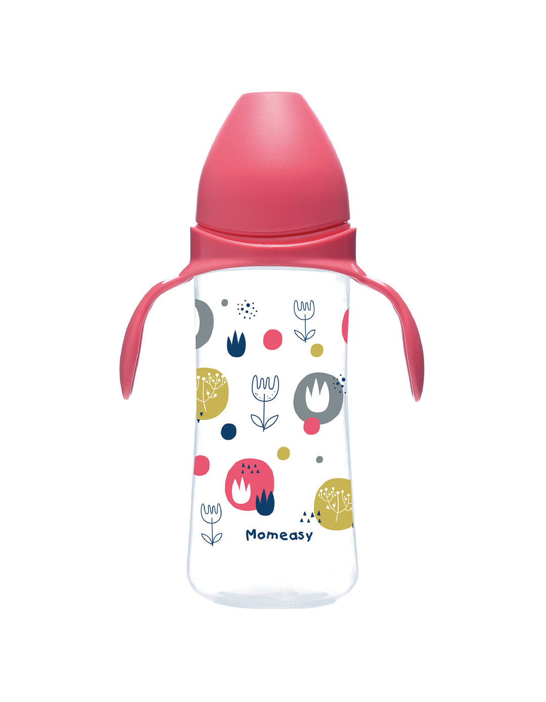 Momeasy 11oz/330ML Wide-neck Feeding Bottle With Handle (Pack of 1)