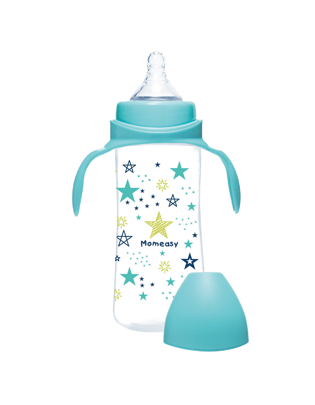 Momeasy 11oz/330ML Wide-neck Feeding Bottle With Handle (Pack of 1)