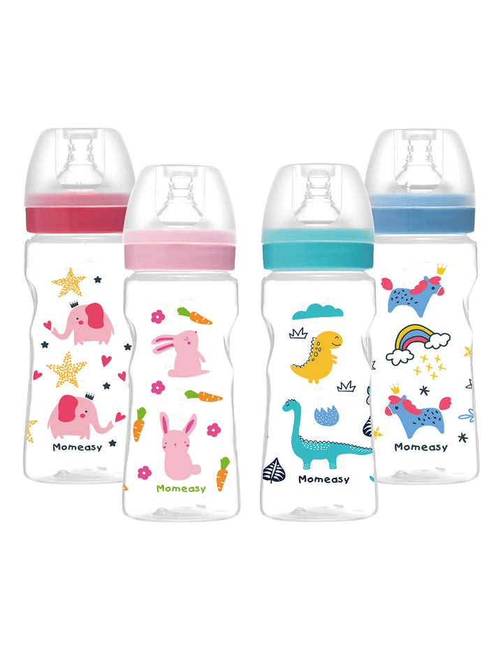 Momeasy 8oz/240ML Wide-neck Feeding Bottle (Pack of 1)