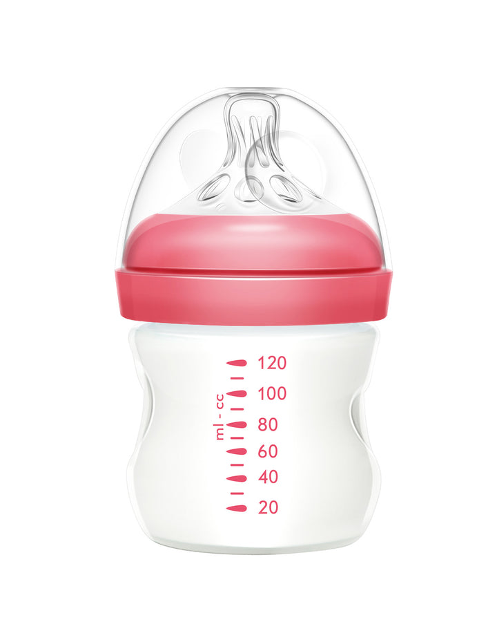 Momeasy 4oz/120ML Wide-neck Feeding Bottle (Pack of 1)