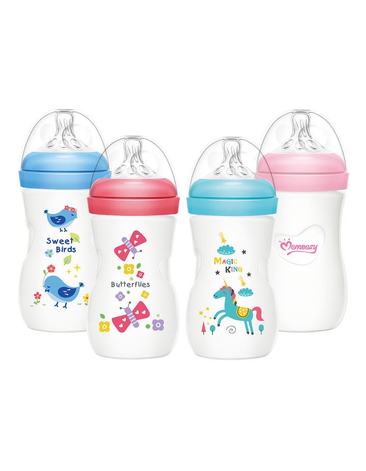 Momeasy 8oz/240ML Wide-neck Feeding Bottle (Pack of 1) - Zubaidas Official™