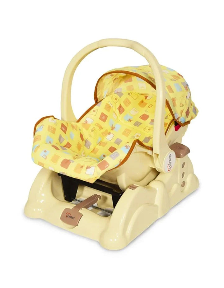 Zubaida's Tinnies Baby Carry Cot W/ Rocking Beige (T003-018)