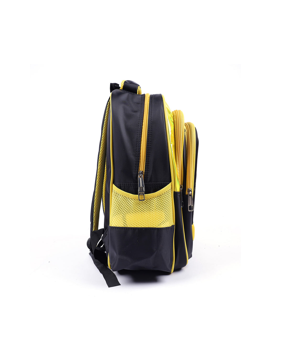 School Bag Black and Yellow Batman Theme