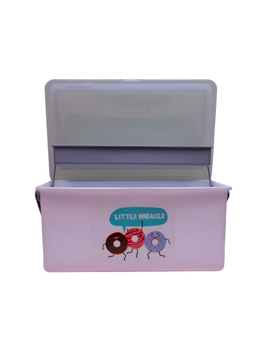 Multipurpose Box White & Gray - Little Miracle