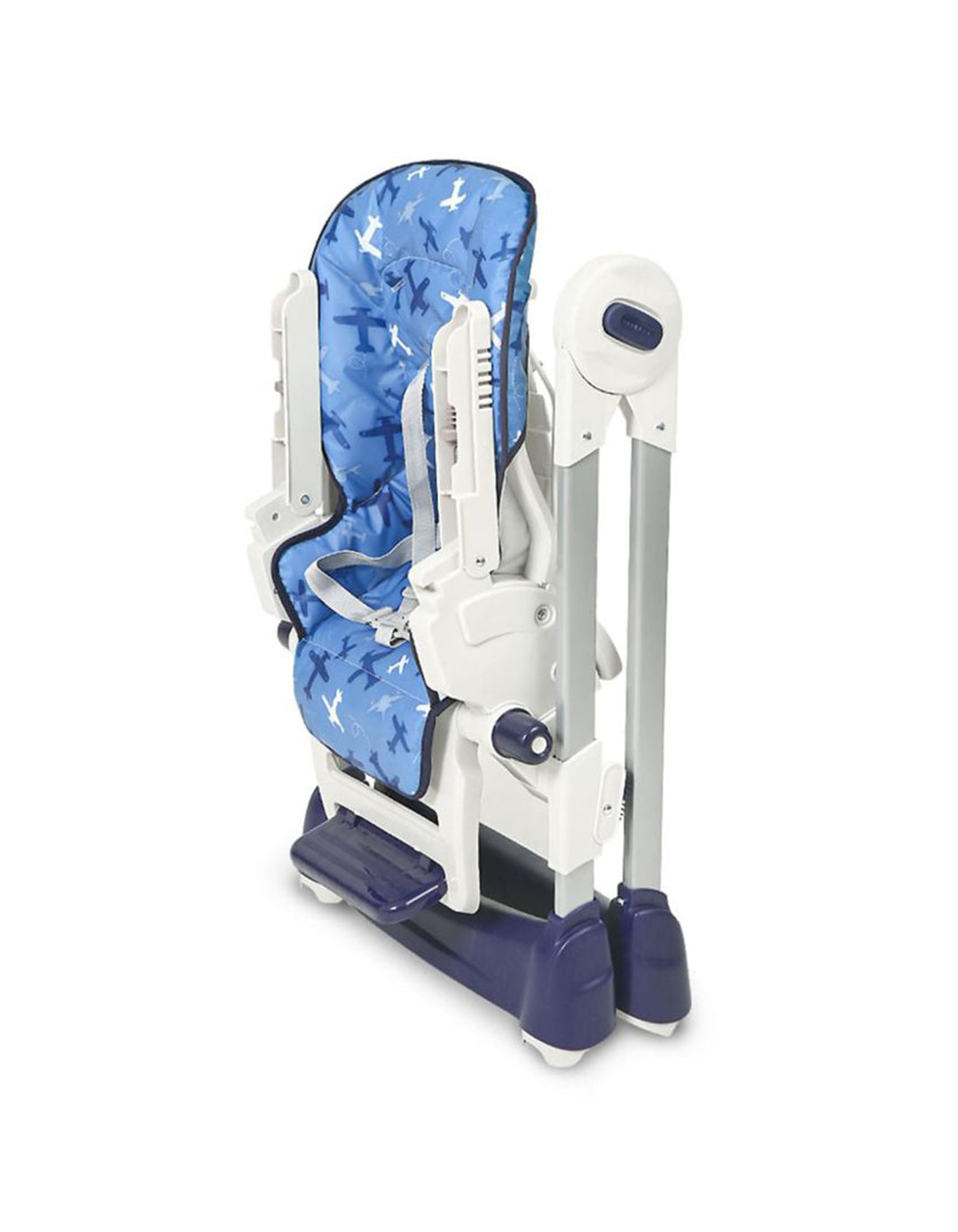 Tinnies Adjustable High Chair Aeroplane Blue (BG-89-065)