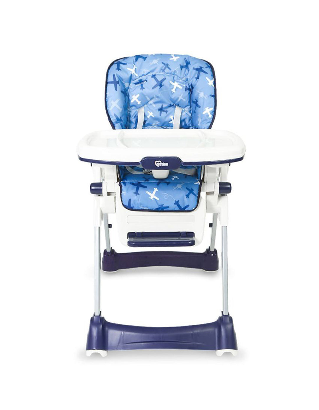 Tinnies Adjustable High Chair Aeroplane Blue (BG-89-065)