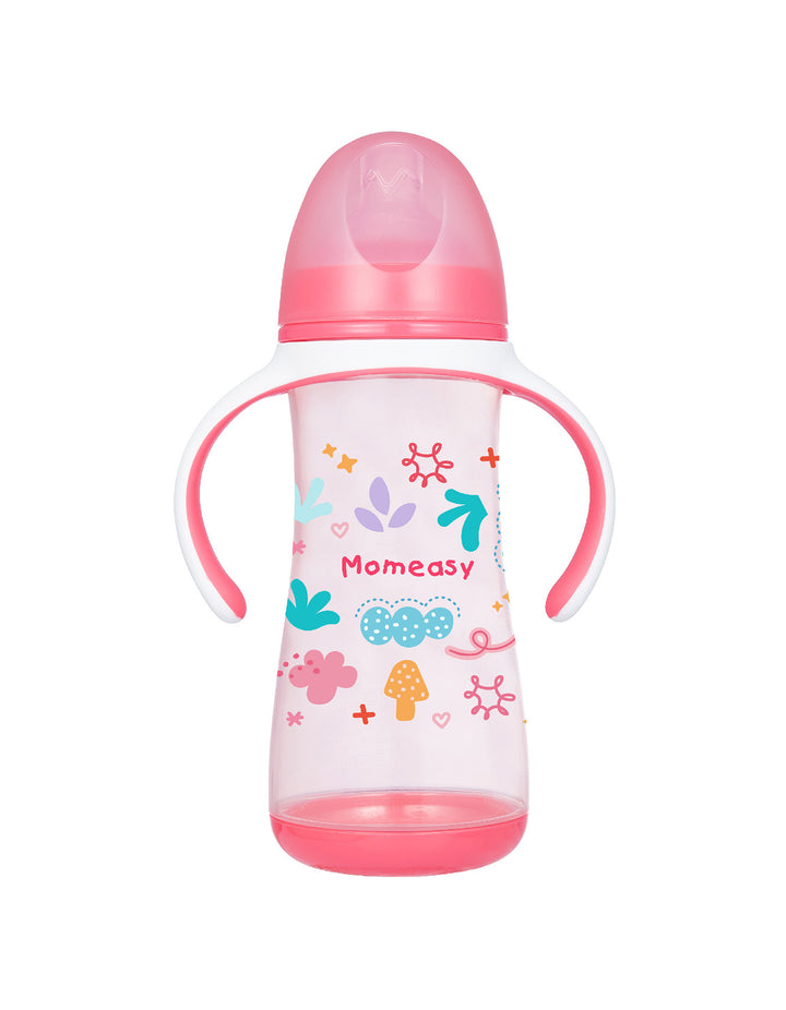 Momeasy 12oz/360ML Wide-neck Feeding Bottle With Anti-Colic Valve (Pack of 1)