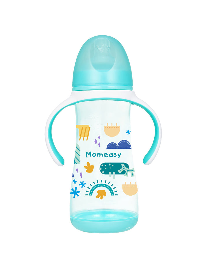 Momeasy 12oz/360ML Wide-neck Feeding Bottle With Anti-Colic Valve (Pack of 1)