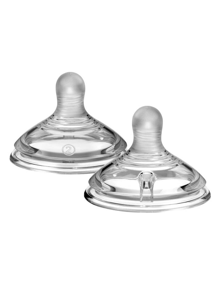 Tommee Tippee Natural Start Fast Flow Soft Teat Pack of 2 - TT 423963