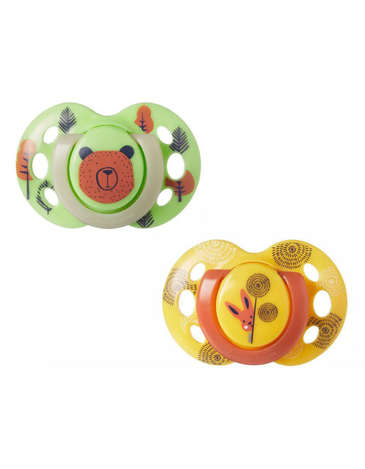 Tommee Tippee 6-18M Fun Style Pacifiers Pack of 2 - TT 533457