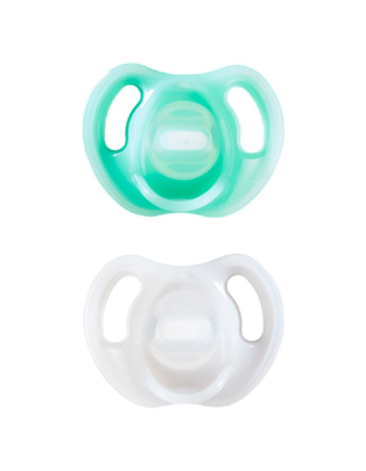 Tommee Tippee 0-6M Silicone Soother Pack of 2 - TT 533495