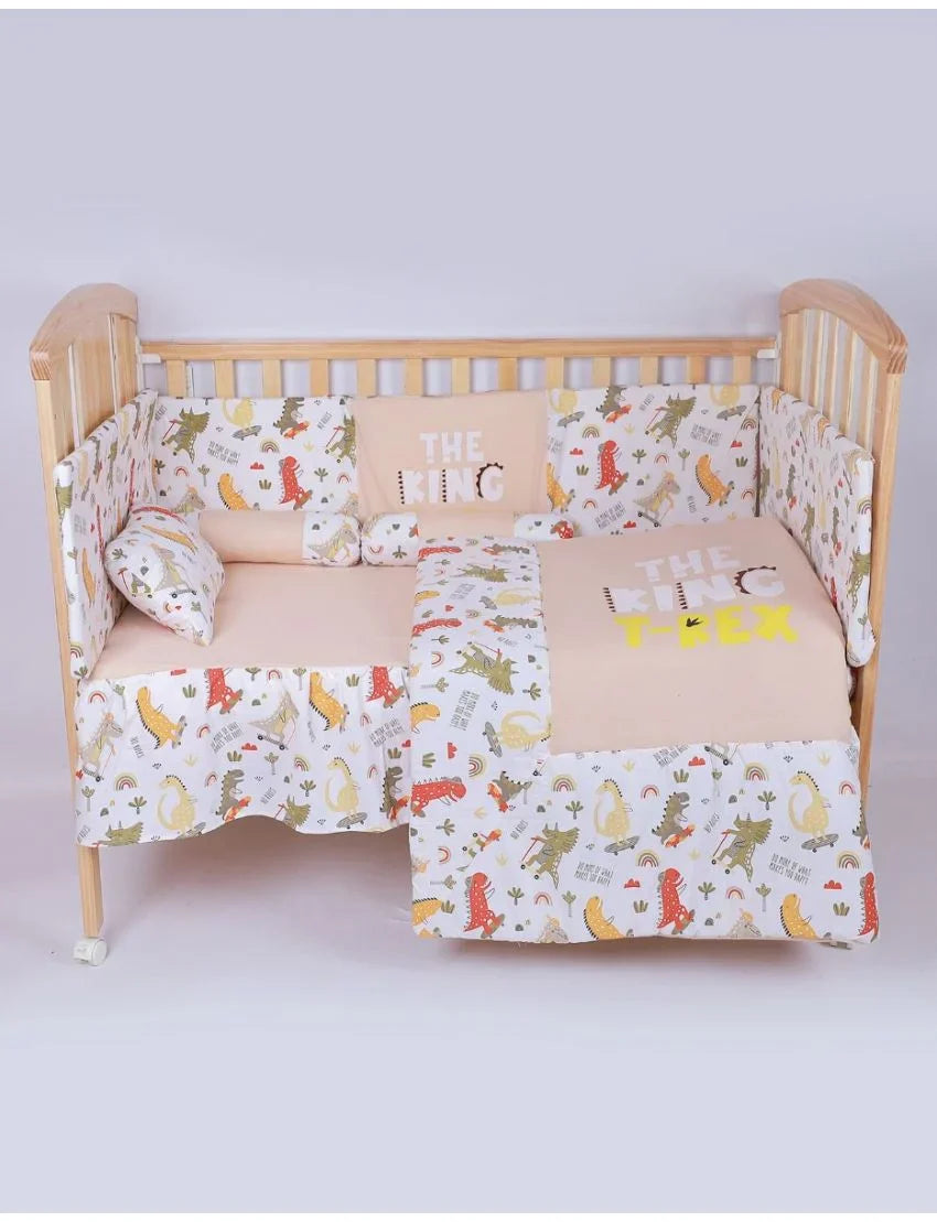 Bedding Set Beige & White - The King