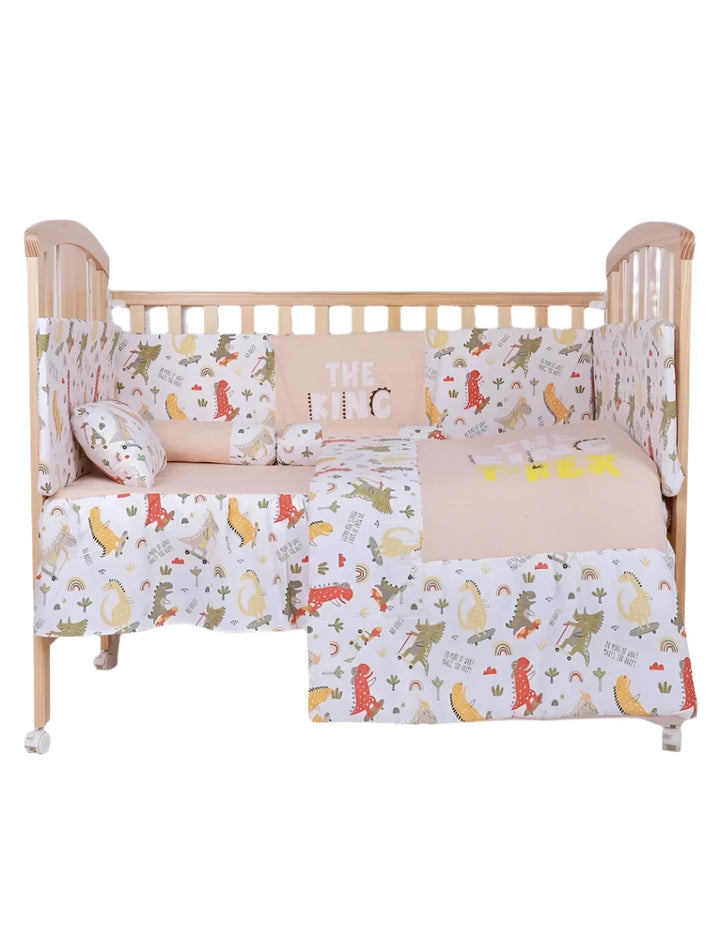 Bedding Set Beige & White - The King