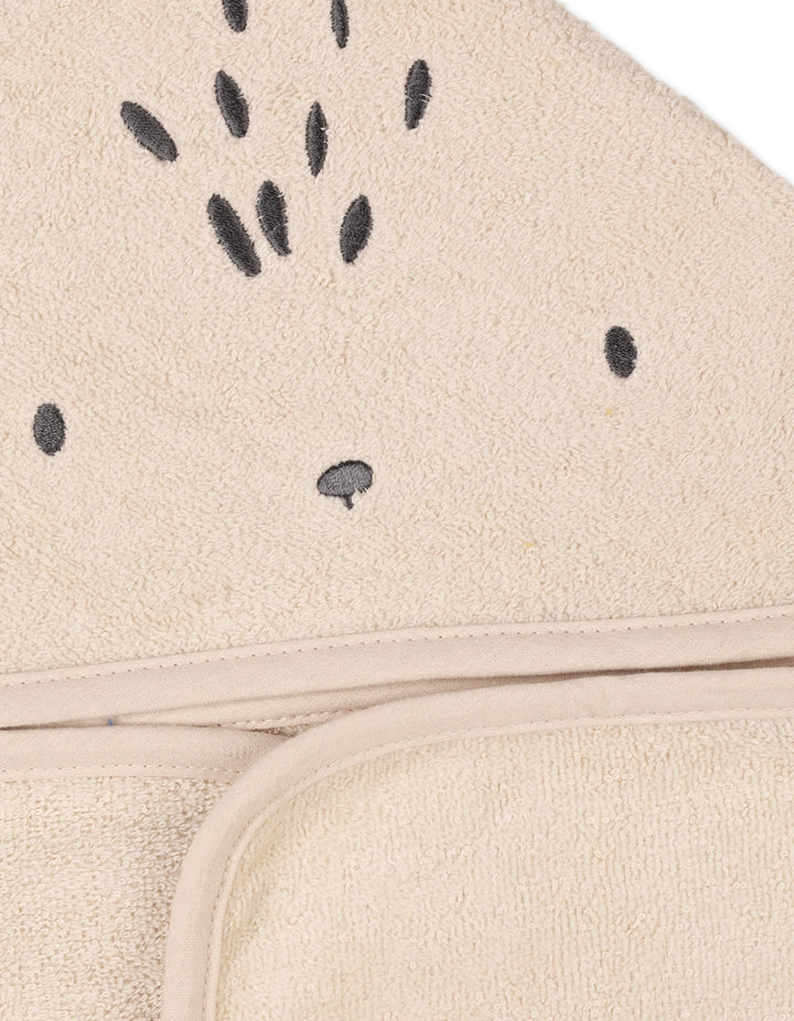Baby Bath Towel Hooded Bambies Beige at Zubaidas Official Pakistan