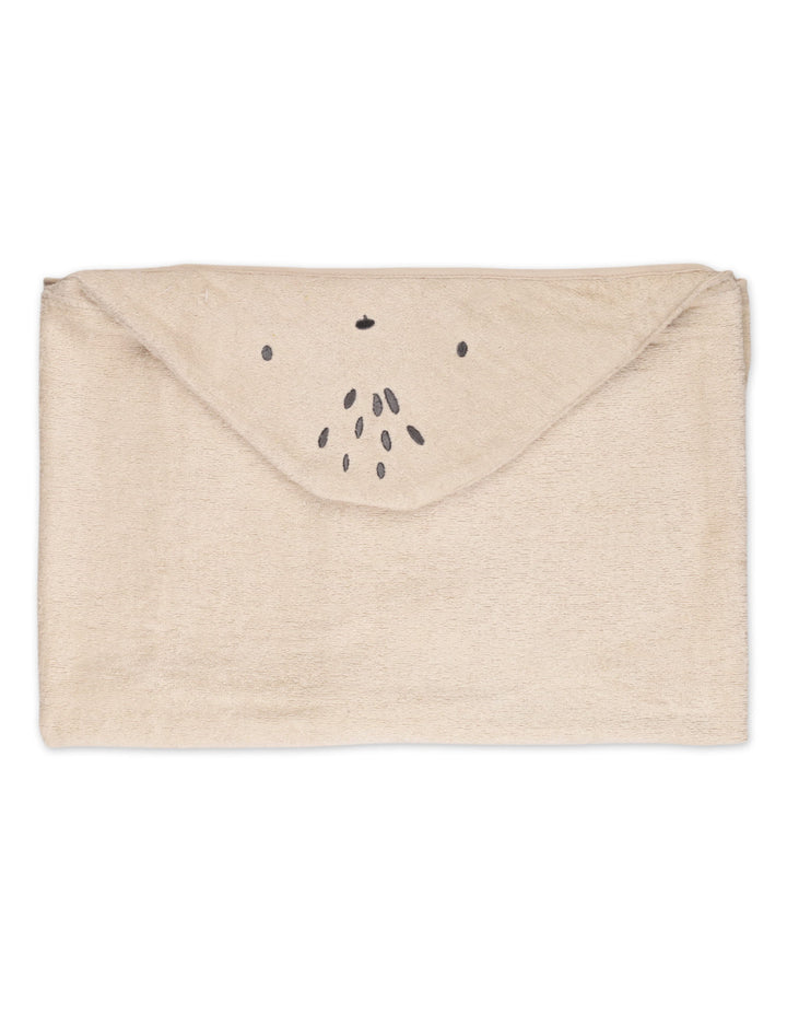 Baby Bath Towel Hooded Bambies Beige at Zubaidas Online Pakistan