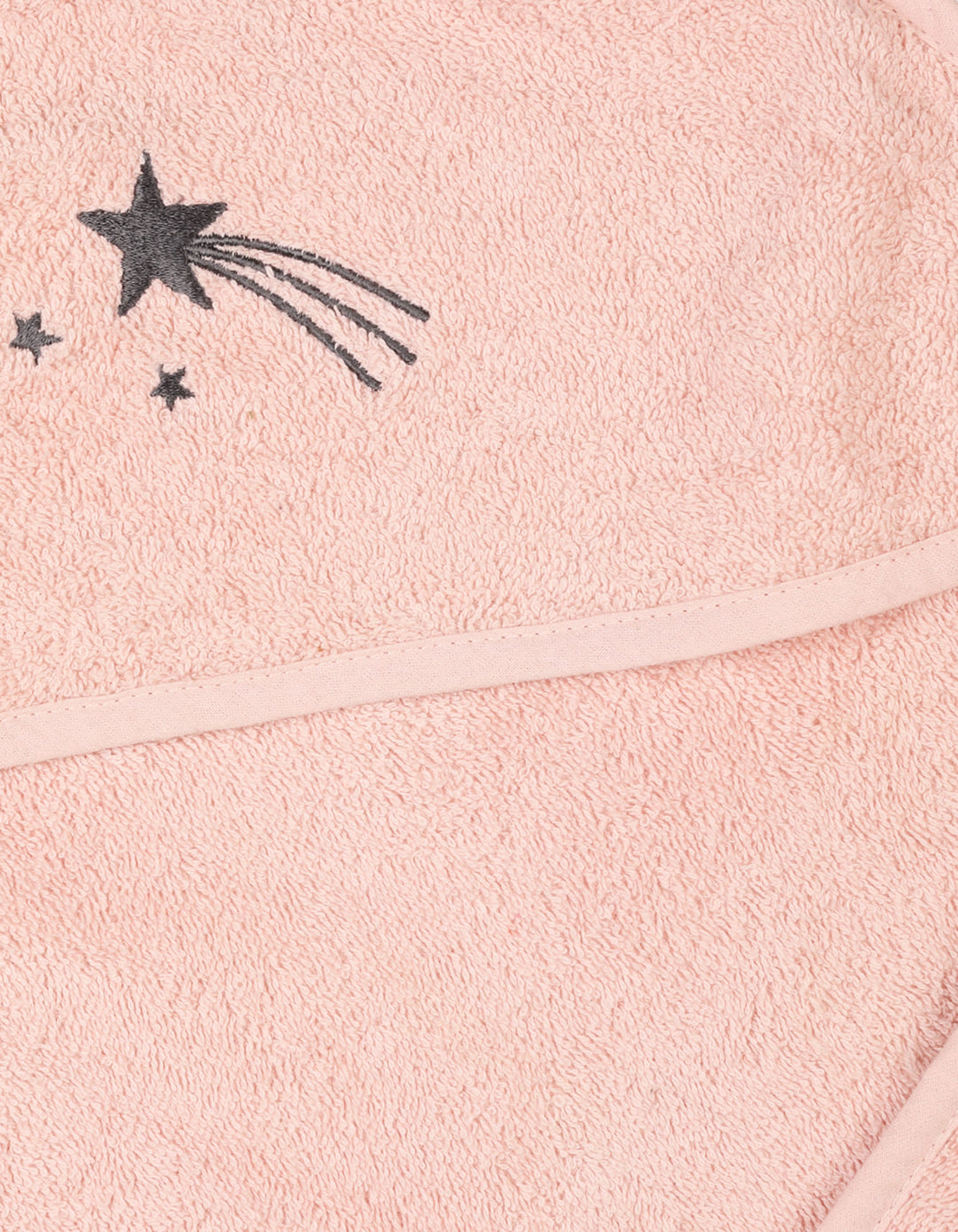 Baby Bath Towel Hooded Bambies Pink at Zubaidas Official Pakistan