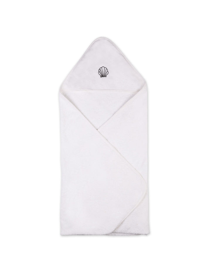 Baby Bath Towel Hooded Bambies White at Zubaidas