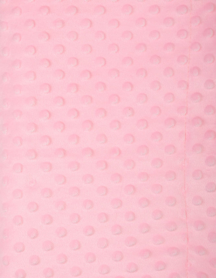 Baby Blanket Bambies Minky Dots Pink at Zubaidas