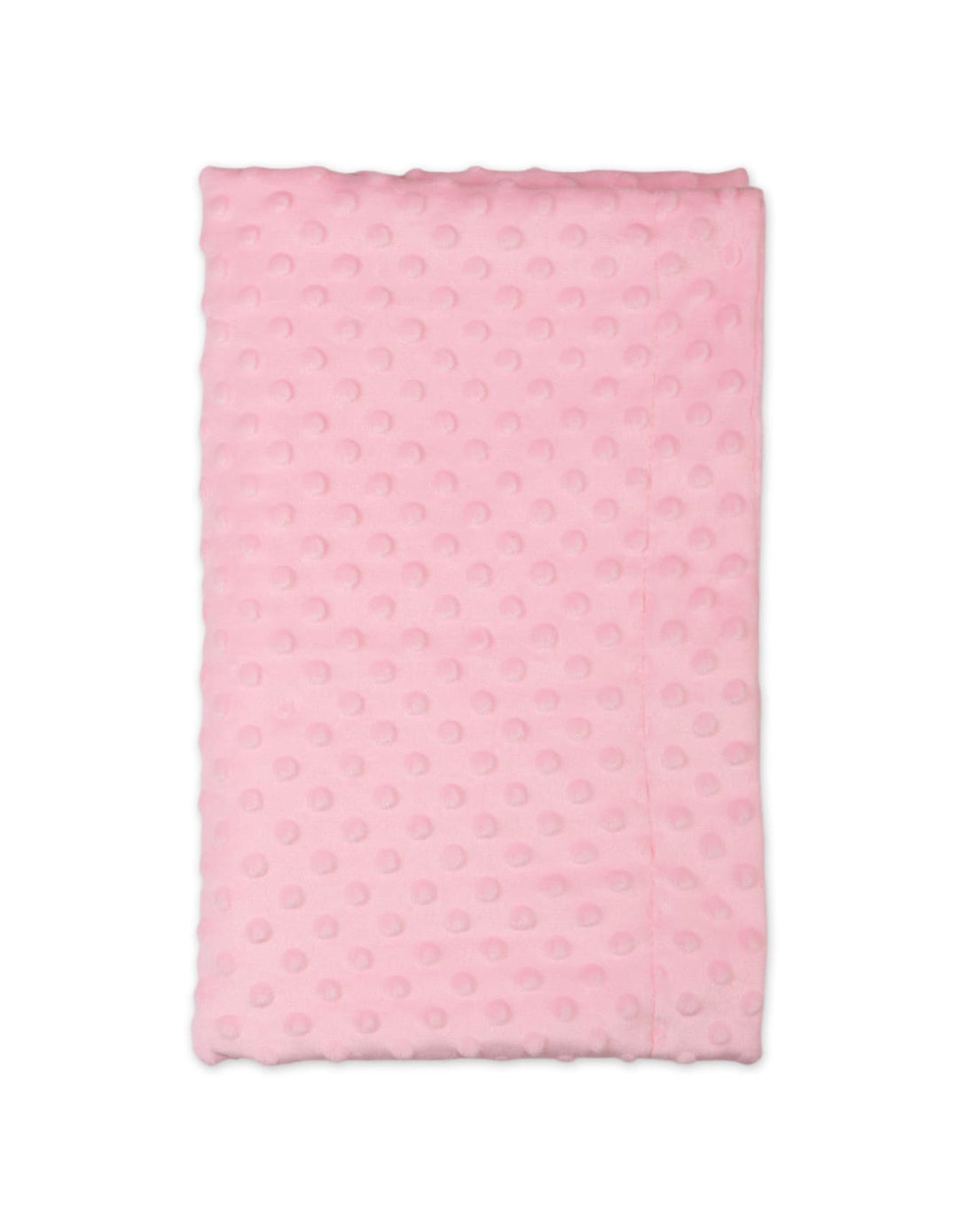 Baby Blanket Bambies Minky Dots Pink at Zubaidas