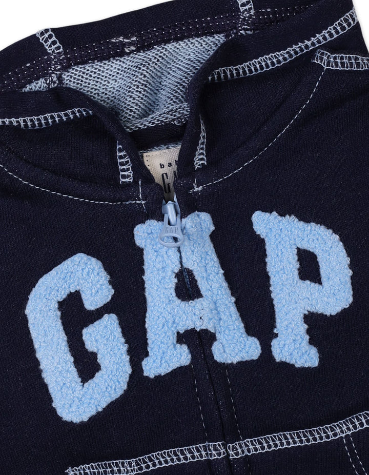 Baby Boys 2 Pieces Winter Tracksuit Navy Blue at Zubaidas