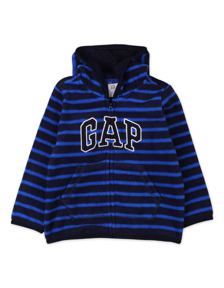 Baby Boys 2 Pieces Winter Tracksuit Striped Blue at Zubaidas
