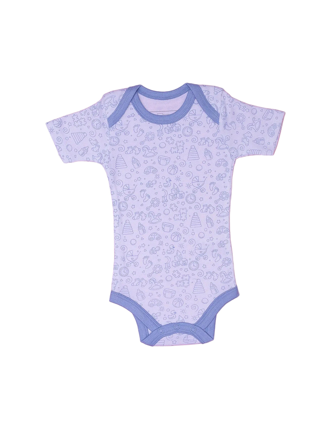 Baby Boys Body Suits Pack of 3 Bambies Blue at Zubaidas Pakistan