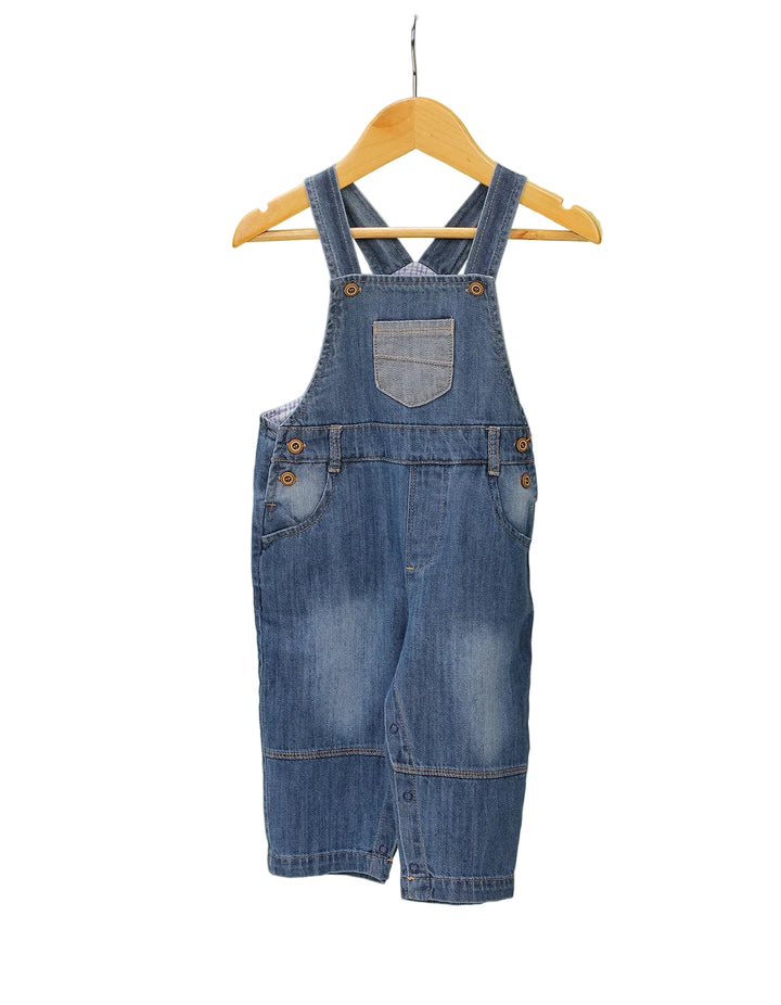 Baby Boys Denim Dungaree Bambies at Zubaidas