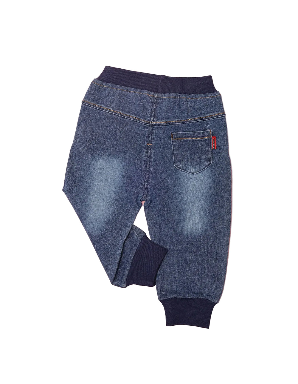 Baby Boys Denim Jeans Bambies Jogger Style at Zubaidas