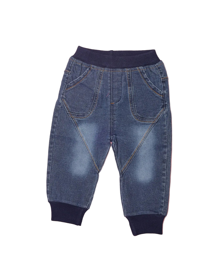 Baby Boys Denim Jeans Bambies Jogger Style at Zubaidas