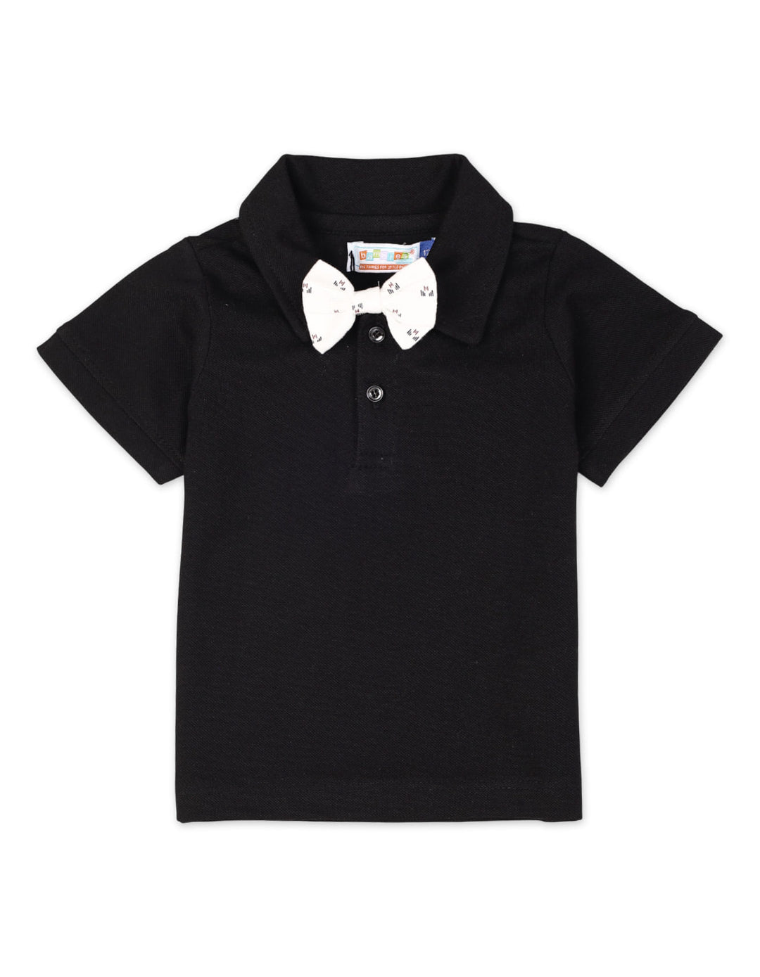 Baby Boys Dungaree Romper Bambies Black and White at Zubaidas Pakistan