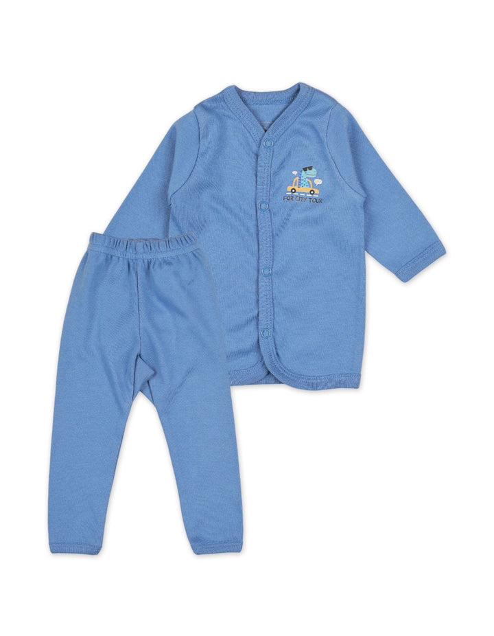 Baby Boys Night Suits Bambies Dino Blue at Zubaidas