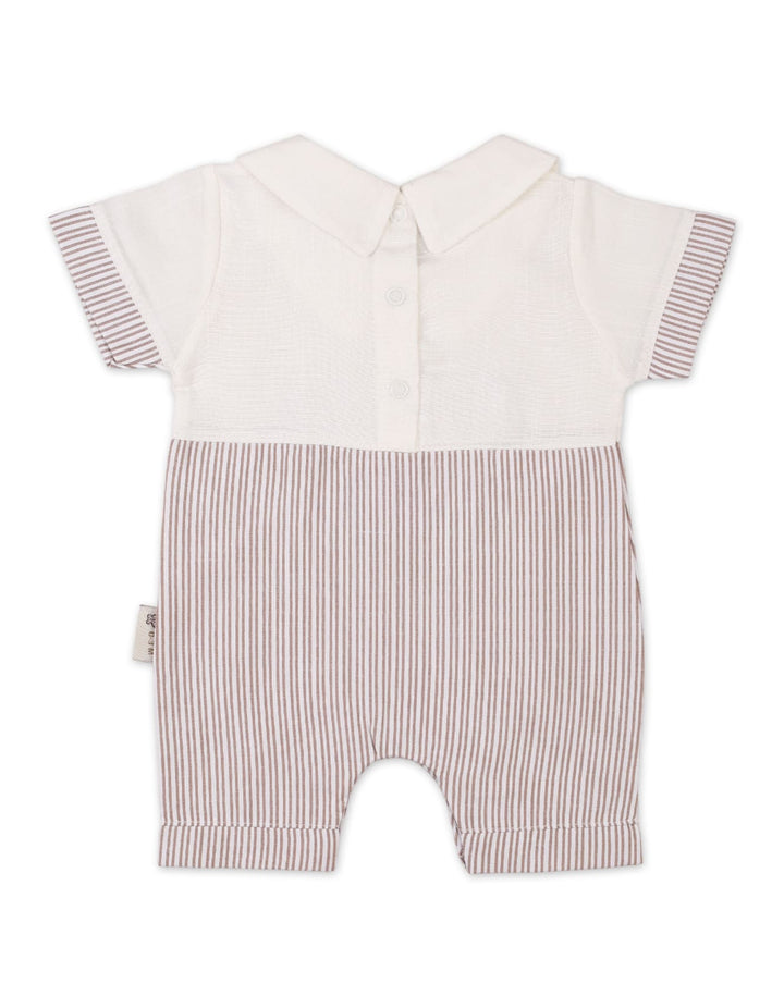Baby Boys Romper Beige Premium Turkish Collection at Zubaidas Online Pakistan 