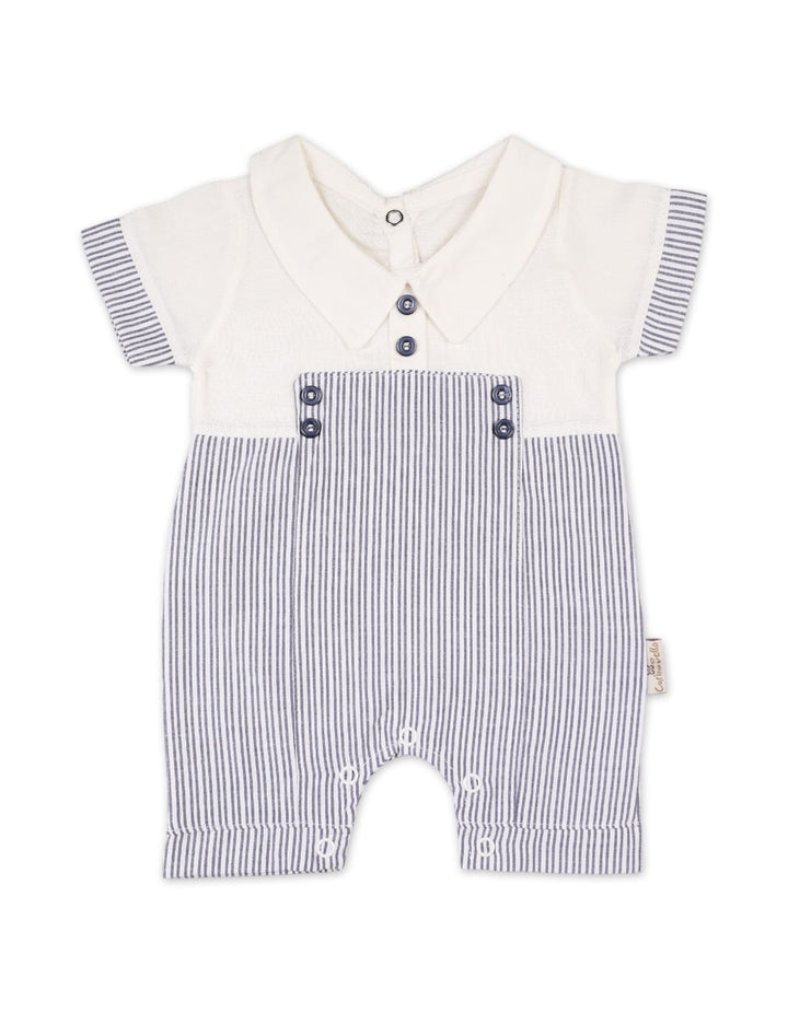 Baby Boys Romper Grey Premium Turkish Collection at Zubaidas