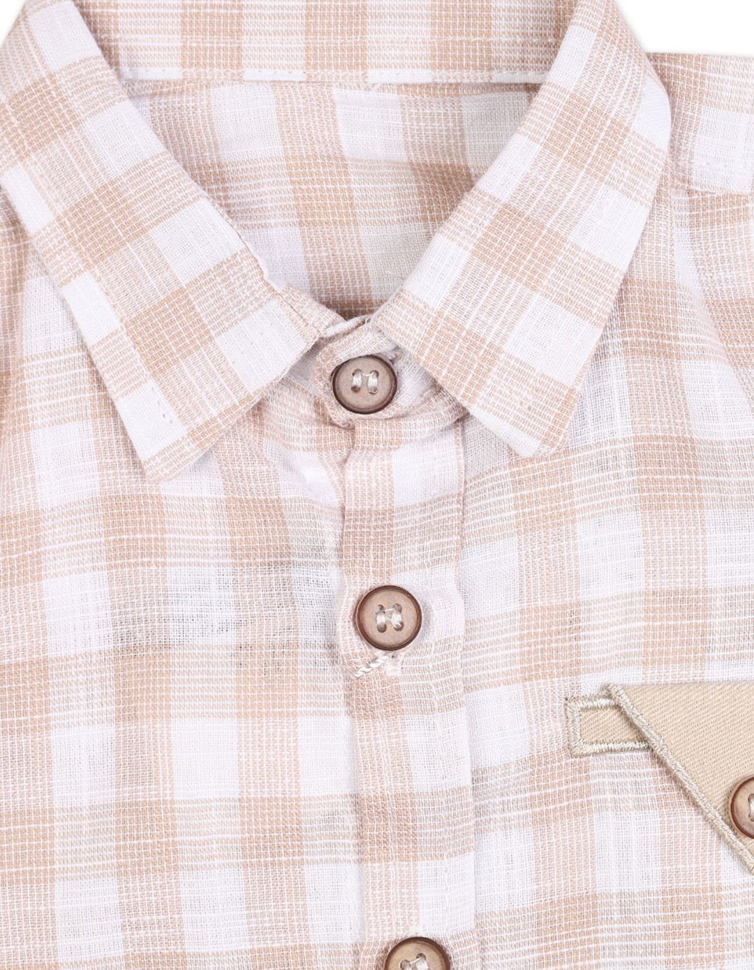 Baby Boys Summer Suit Beige Premium Turkish Collection at Zubaidas Online Pakistan