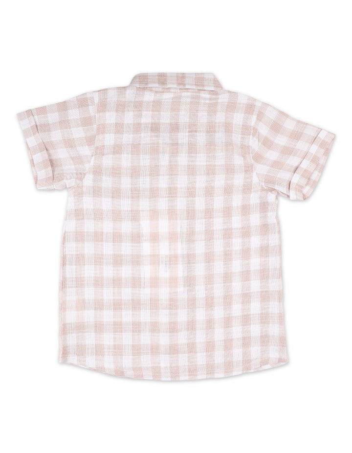 Baby Boys Summer Suit Beige Premium Turkish Collection at Zubaidas Best Online Baby Shop in Pakistan