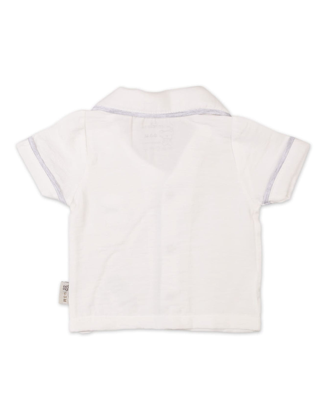 Baby Boys Summer Suit Grey and White Premium Turkish Collection at Zubaidas Number 1 Baby Store in Pakistan