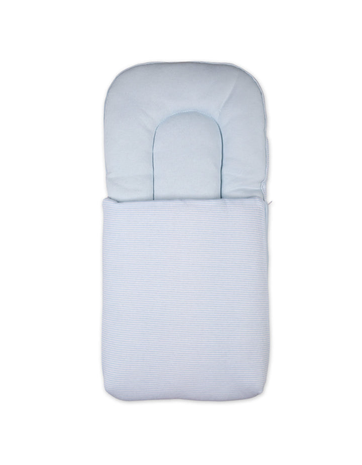 Baby Carry Nest Bambies Blue Stripes Clouds at Zubaidas