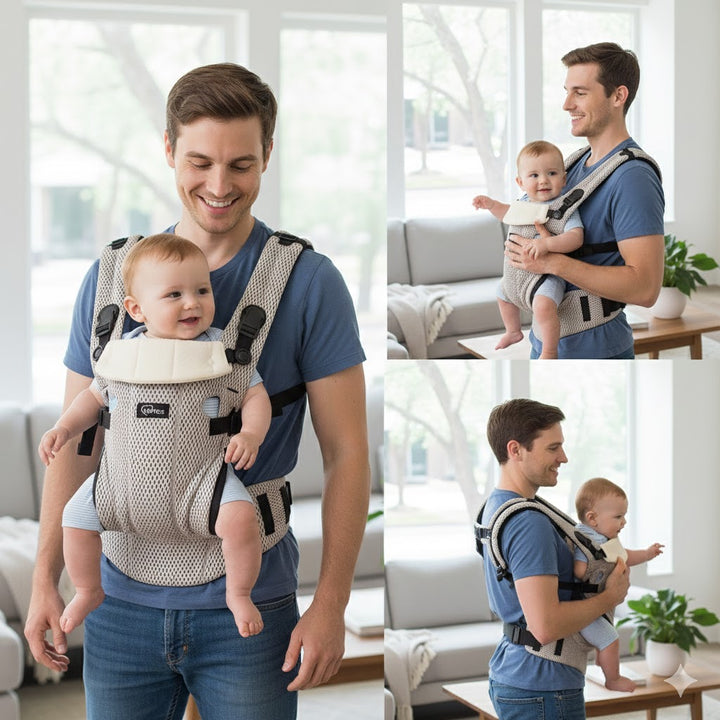 Baby Cuddler Tinnies Breathable Mesh Beige T6002-A at Zubaidas