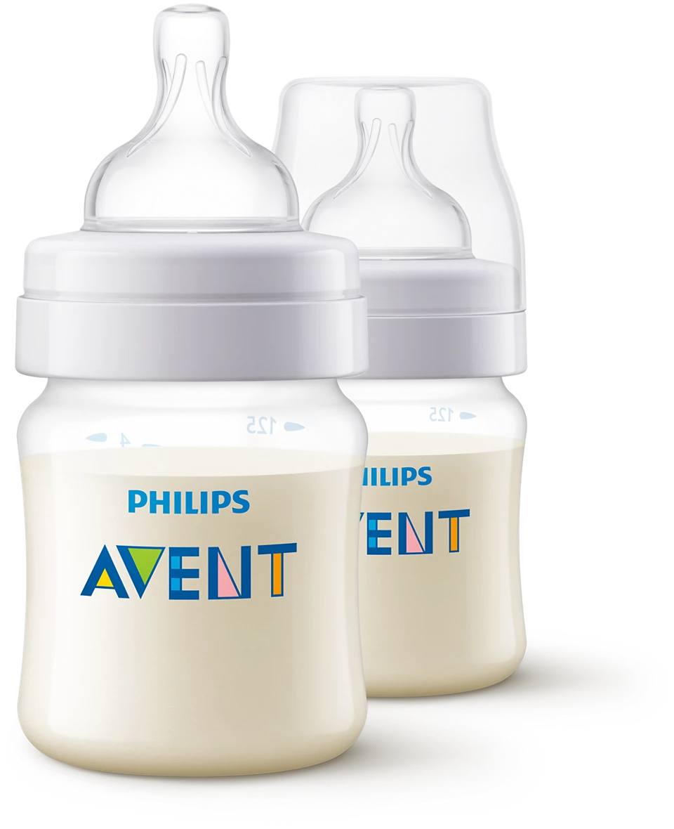 Baby Feeding Bottle Philips AVENT Anti-Colic 125ml SCY100/02 at Zubaidas