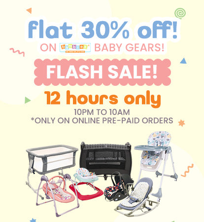 Baby Gears Flash Sale at Zubaidas 