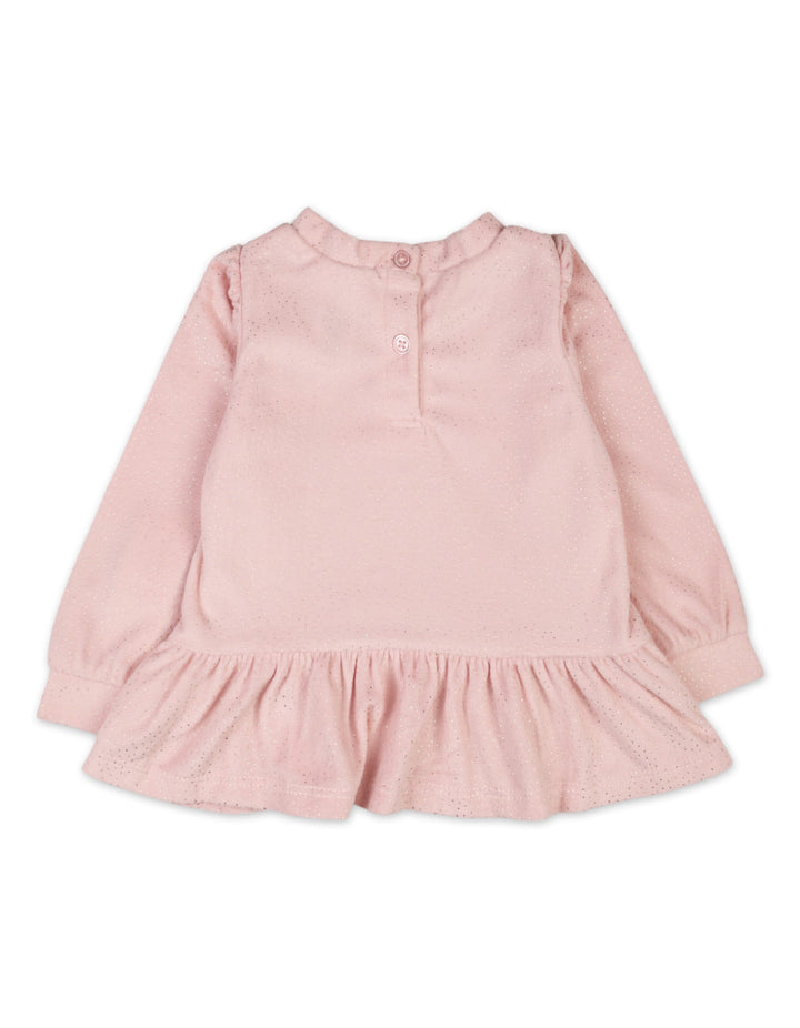 Baby Girl Winter Suit Bambies Glitter Dots Pink at Zubaidas Official Pakistan