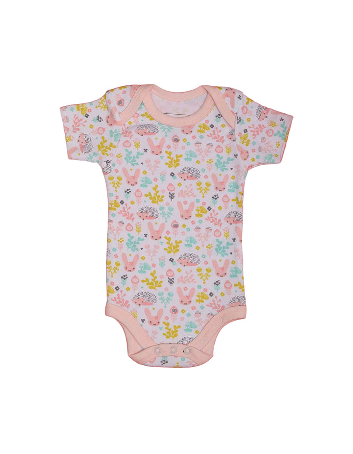 Baby Girls Body Suits Pack of 3 Bambies Light Pink at Zubaidas Pakistan